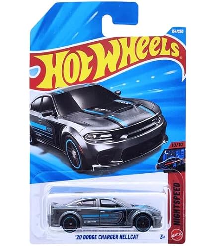 1632 STH '20 DODGE CHARGER HELLCAT Amazon.com: Hot Wheels- 20 Dodge Charger Hellcat -7/10 OR 231/250
